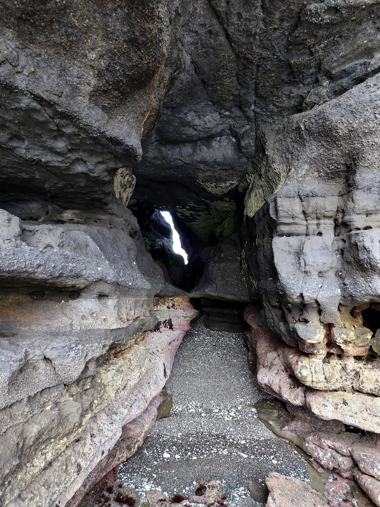 海老ヵ浜 海食柱 海食洞 洞門