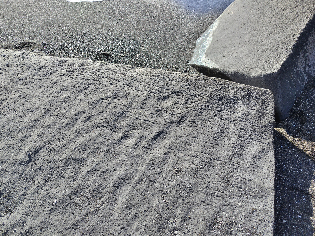 三戸浜 天神丸 流理 気泡